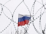 Afghanistan-Russia Deal: The Russian flag is seen.