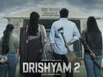 The first poster of Ajay Devgn's upcoming movie Drishyam 2. The first poster of Ajay Devgn's upcoming movie Drishyam 2. 