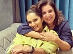 Farah Khan with her best friend Sania Mirza. Farah Khan with her best friend Sania Mirza.