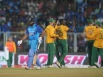 India's Rohit Sharma leaves the field after being dismissed during the first Twenty20 cricket match between India and South Africa in Thiruvananthapuram, India, Wednesday, Sept. 28, 2022.(AP) India's Rohit Sharma leaves the field after being dismissed during the first Twenty20 cricket match between India and South Africa in Thiruvananthapuram, India, Wednesday, Sept. 28, 2022.(AP)