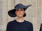 Prince Harry-Meghan Markle: Meghan Markle at the funeral of Queen Elizabeth II. Prince Harry-Meghan Markle: Meghan Markle at the funeral of Queen Elizabeth II.