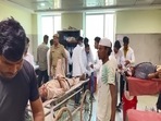 Eight people were killed and 14 others were injured in the accident.(ANI) Eight people were killed and 14 others were injured in the accident.(ANI)