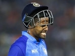 Suryakumar Yadav was down with illness hours before the third T20I between India and Australia(Getty) Suryakumar Yadav was down with illness hours before the third T20I between India and Australia(Getty)
