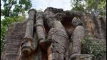 The ASI findings in Bandhavgarh Tiger Reserve include Budhist caves, Votive Stupa, Buddhist pillar fragment, coins etc. (Twitter/ASI)