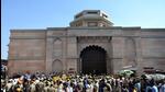 The petitioner, Anjuman Intezamia Masajid, the management committee of the Gyanvapi mosque of Varanasi, had moved the high court challenging the maintainability of an original suit filed in 1991 in the Varanasi district court. (PTI) The petitioner, Anjuman Intezamia Masajid, the management committee of the Gyanvapi mosque of Varanasi, had moved the high court challenging the maintainability of an original suit filed in 1991 in the Varanasi district court. (PTI)