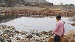 The NGT has also directed the municipal authorities to remove the legacy waste from the site and stop the dumping of fresh waste. (HT Archive) The NGT has also directed the municipal authorities to remove the legacy waste from the site and stop the dumping of fresh waste. (HT Archive)
