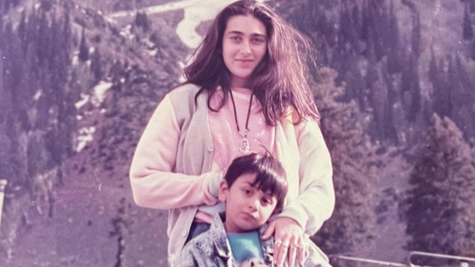 Karisma Kapoor wishes ‘soon to be dad’ Ranbir Kapoor on his 40th birthday with childhood pic. See here