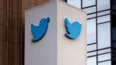 A Twitter logo is seen outside the company headquarters in San Francisco, California, US. (Reuters Photo) (REUTERS)