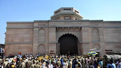 The petitioner, Anjuman Intezamia Masajid, the management committee of the Gyanvapi mosque of Varanasi, had moved the high court challenging the maintainability of an original suit filed in 1991 in the Varanasi district court. (PTI) The petitioner, Anjuman Intezamia Masajid, the management committee of the Gyanvapi mosque of Varanasi, had moved the high court challenging the maintainability of an original suit filed in 1991 in the Varanasi district court. (PTI)