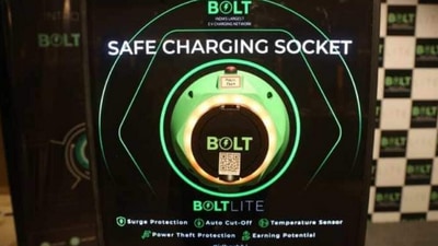 The Bolt Lite EV charger The Bolt Lite EV charger
