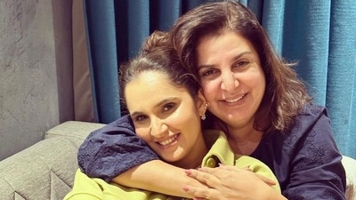 Farah Khan with her best friend Sania Mirza. Farah Khan with her best friend Sania Mirza. 