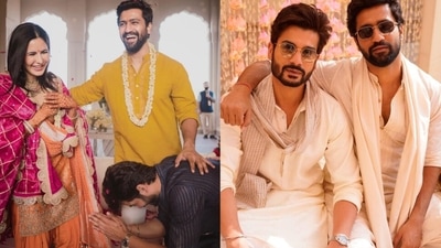 Katrina Kaif and Vicky Kaushal wished Sunny Kaushal on his birthday with new pictures. Katrina Kaif and Vicky Kaushal wished Sunny Kaushal on his birthday with new pictures.