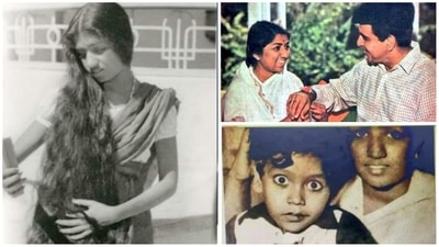 Here are some of Lata Mangeshkar's unseen pictures. Here are some of Lata Mangeshkar's unseen pictures.