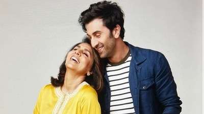 Ranbir Kapoor with Neetu Kapoor. Ranbir Kapoor with Neetu Kapoor. 