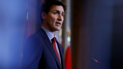 Russia-Ukraine War: Canada's Prime Minister Justin Trudeau speaks. (Reuters)
