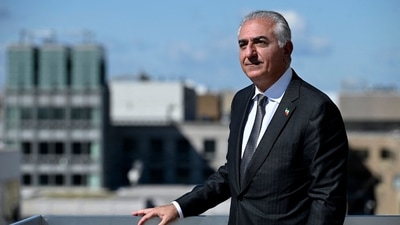 Iran Anti-Hijab Protests: Reza Pahlavi, the son of the late Shah of Iran in Washington, DC. (AFP) Iran Anti-Hijab Protests: Reza Pahlavi, the son of the late Shah of Iran in Washington, DC. (AFP)