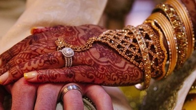 In the presence of his first wife, Kalyan married Nithya Sree on Wednesday at a local temple. (Unsplash/MARCUS LEWIS.)