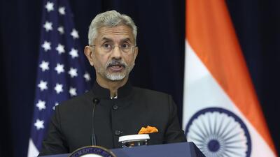 Jaishankar was speaking at a community event in Washington DC — soon after he arrived on the Amtrak from New York — to discuss a book on Prime Minister Narendra Modi’s 20 year in elected political office. (AFP) Jaishankar was speaking at a community event in Washington DC — soon after he arrived on the Amtrak from New York — to discuss a book on Prime Minister Narendra Modi’s 20 year in elected political office. (AFP)