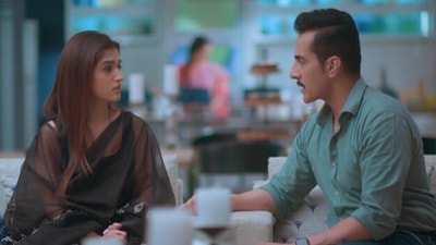 A still image from the latest episode of Anupamaa. A still image from the latest episode of Anupamaa.