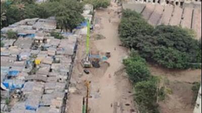 800 families relocated to make way for Worli-Sewri elevated corridor 800 families relocated to make way for Worli-Sewri elevated corridor