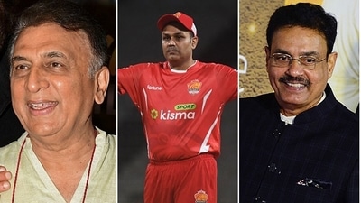 Sunil Gavaskar, Virender Sehwag and Dilip Vengsarkar all had very different endings to their India careers (Getty Images)