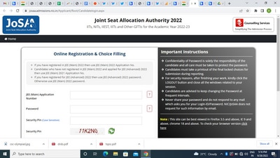 JoSAA Counselling 2022: Round 2 seat allotment result out, check here JoSAA Counselling 2022: Round 2 seat allotment result out, check here