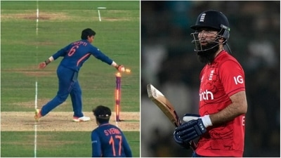 Deepti Sharma; Moeen Ali (SonyLIV/AP) Deepti Sharma; Moeen Ali (SonyLIV/AP)