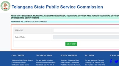 TSPSC Recruitment 2022: Application for 833 AE, JTO, other posts begins TSPSC Recruitment 2022: Application for 833 AE, JTO, other posts begins