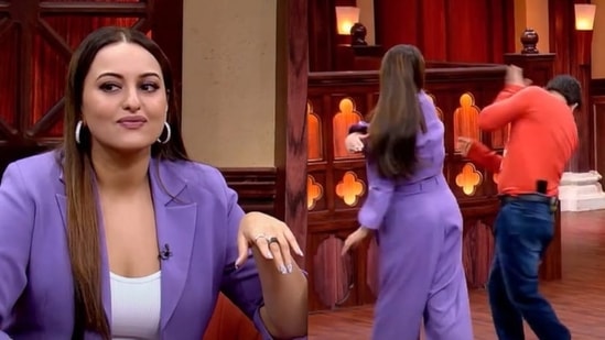 549px x 309px - Case Toh Banta Hai teaser: Sonakshi Sinha slapped someone in court. Watch |  Web Series - Hindustan Times