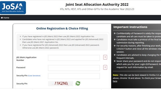 JoSAA Counselling 2022 Live Updates: Round 2 seat allotment result out