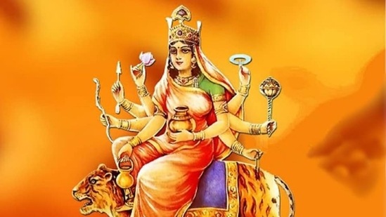 Shardiya Navratri 2022 Day 4: Maa Kushmanda significance, puja vidhi, timing(Pinterest)