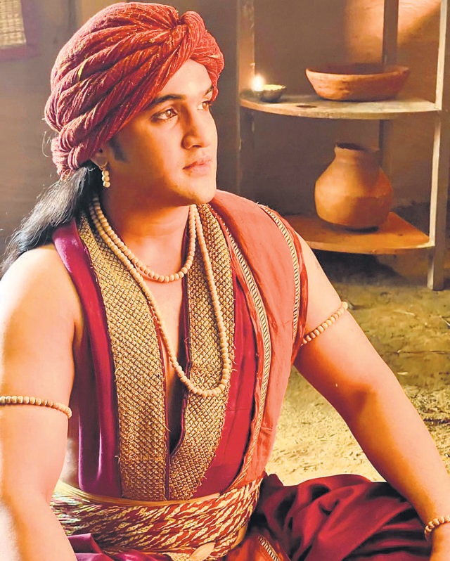 Faisal Khan in a still from Dharm Yoddha Garud