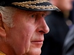 King Charles III: Britain's King Charles during the state funeral and burial of Britain's Queen Elizabeth,