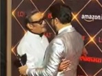 Jackie Shroff, Abhishek Bachchan, Salman Khan at the Lokmat Most Stylish Awards 2022. Jackie Shroff, Abhishek Bachchan, Salman Khan at the Lokmat Most Stylish Awards 2022.