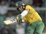 South African player Keshav Maharaj plays a shot during the 1st T20 cricket match between India and South Africa, at Greenfield International Stadium in Thiruvananthapuram(PTI) South African player Keshav Maharaj plays a shot during the 1st T20 cricket match between India and South Africa, at Greenfield International Stadium in Thiruvananthapuram(PTI)