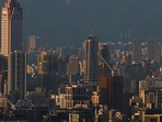 Taiwan Coronavirus Rules: A general view of Taipei skyline during sunrise in Taipei, Taiwan.