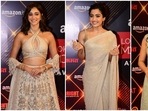Ananya Panday, Rashmika Mandanna and Shraddha Kapoor at the Lokmat Most Stylish Awards 2022. (HT Photo/Varinder Chawla) Ananya Panday, Rashmika Mandanna and Shraddha Kapoor at the Lokmat Most Stylish Awards 2022. (HT Photo/Varinder Chawla)