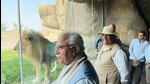 Haryana chief minister Manohar Lal Khattar and Union environment minister Bhupender Yadav at the jungle safari in Sharjah, United Arab Emirates, on Thursday. (HT Photo) Haryana chief minister Manohar Lal Khattar and Union environment minister Bhupender Yadav at the jungle safari in Sharjah, United Arab Emirates, on Thursday. (HT Photo)
