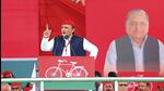Samajwadi Party chief Akhilesh Yadav at the party’s national convention in Lucknow on Thursday. (Deepak Gupta/HT Photo) Samajwadi Party chief Akhilesh Yadav at the party’s national convention in Lucknow on Thursday. (Deepak Gupta/HT Photo)