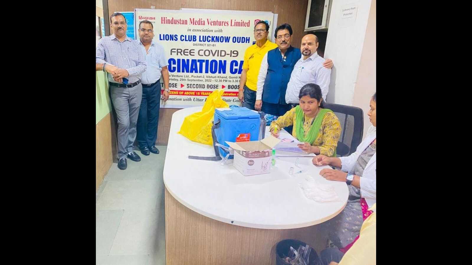 Over 56K take Covid vaccine jab in Lucknow district | Hindustan Times