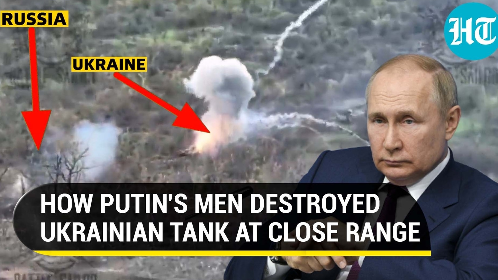 Russians win tank battle at close range | 40% Donetsk under Ukrainian ...