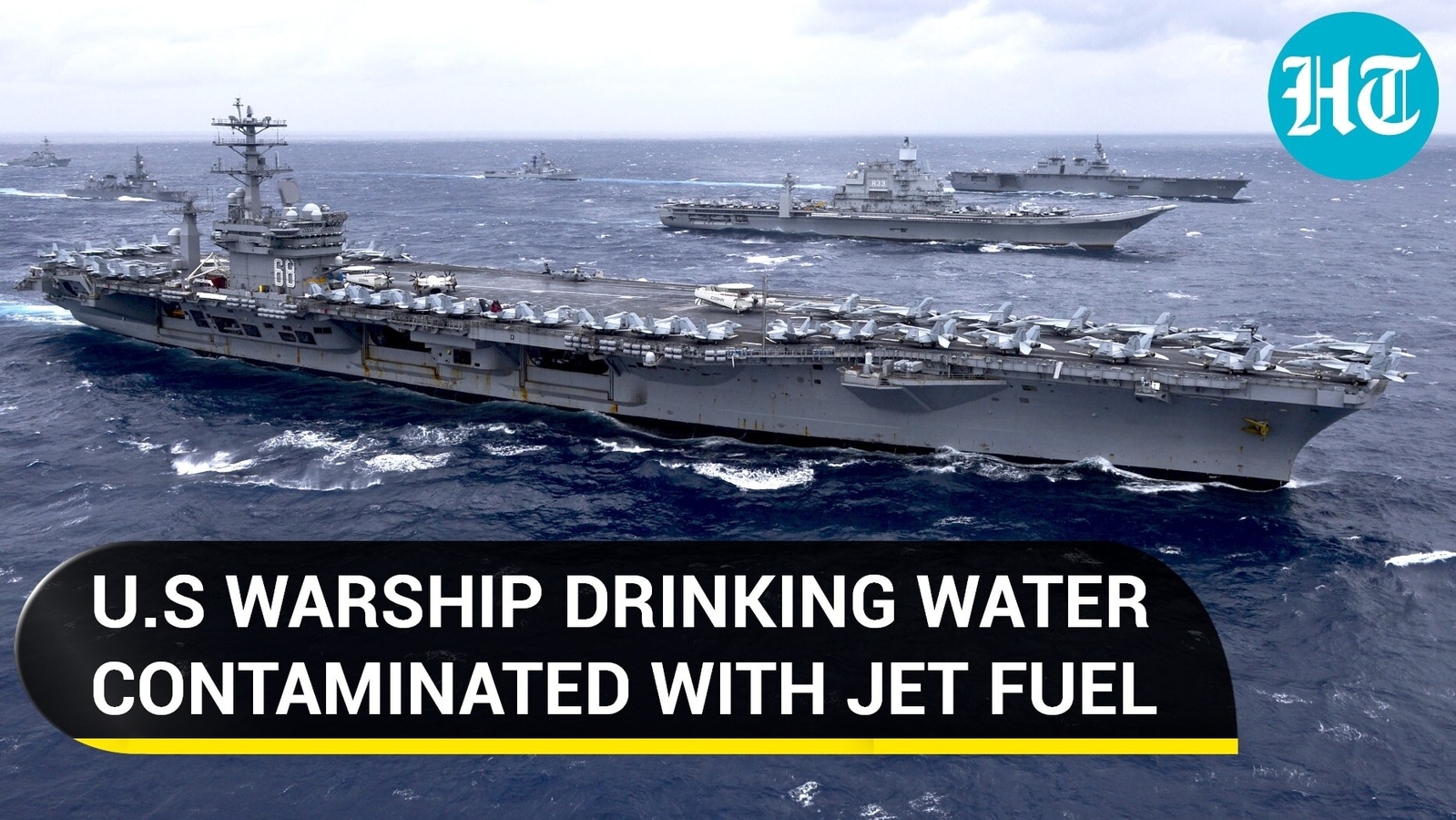 Jet fuel in U.S warship's drinking water, even after system flushed