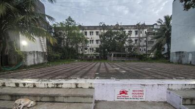 Mumbai, India - September 23, 2022: General view of the Air India Colony, at Kalina, in Mumbai, India, on Friday, September 23, 2022. (Photo by Pratik Chorge/Hindustan Times) (Pratik Chorge/HT PHOTO) Mumbai, India - September 23, 2022: General view of the Air India Colony, at Kalina, in Mumbai, India, on Friday, September 23, 2022. (Photo by Pratik Chorge/Hindustan Times) (Pratik Chorge/HT PHOTO)