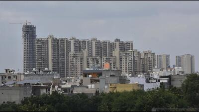 A view of high rise buildings in Gurugram. During a review meeting on September 9, MCG commissioner Mukesh Kumar Ahuja directed property tax wing officials to overhaul the system by September 20 and also form a separate NDC cell for the creation of property IDs, redressal of complaints and other citizen services. (Vipin Kumar/HT Photo) A view of high rise buildings in Gurugram. During a review meeting on September 9, MCG commissioner Mukesh Kumar Ahuja directed property tax wing officials to overhaul the system by September 20 and also form a separate NDC cell for the creation of property IDs, redressal of complaints and other citizen services. (Vipin Kumar/HT Photo)
