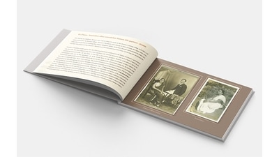 Where there is a dearth of detail – in photographs or memories – Past Perfect offers fictionalised accounts with the help of content writers. They try to get into a person’s mind, at that point in their lives, while keeping the context, time, place and character in mind. One of their complete projects includes Jangles (seen here), a book created for a business family based out of Pune. (Image Courtesy: Past Perfect) Where there is a dearth of detail – in photographs or memories – Past Perfect offers fictionalised accounts with the help of content writers. They try to get into a person’s mind, at that point in their lives, while keeping the context, time, place and character in mind. One of their complete projects includes Jangles (seen here), a book created for a business family based out of Pune. (Image Courtesy: Past Perfect)
