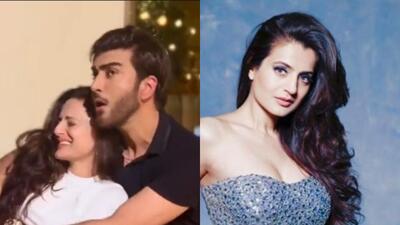 Ameesha Patel met Pakistani actor Imran Abbas in Bahrain recently Ameesha Patel met Pakistani actor Imran Abbas in Bahrain recently