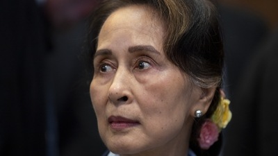 Aung San Suu Kyi: Myanmar's leader Aung San Suu Kyi (AP)