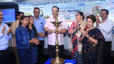 Harjot Kaur Bhamra heads the state's Women and Child Development Corporation, which organised the function on Tuesday in partnership with Unicef and other organisations. Harjot Kaur Bhamra heads the state's Women and Child Development Corporation, which organised the function on Tuesday in partnership with Unicef and other organisations.