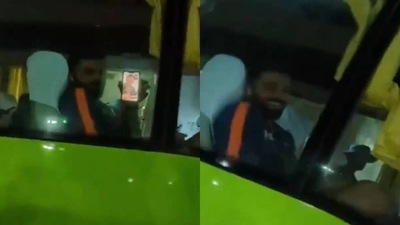 Kohli attends Anushka's video call after 1st T20I