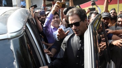 Pakistan's former Prime Minister Imran Khan. (Reuters)